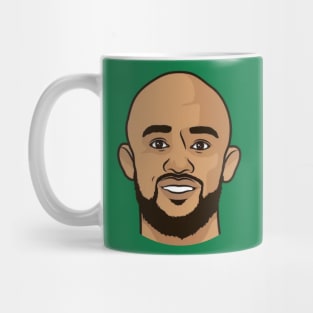 Derrick White Funny Vintage Face Mug